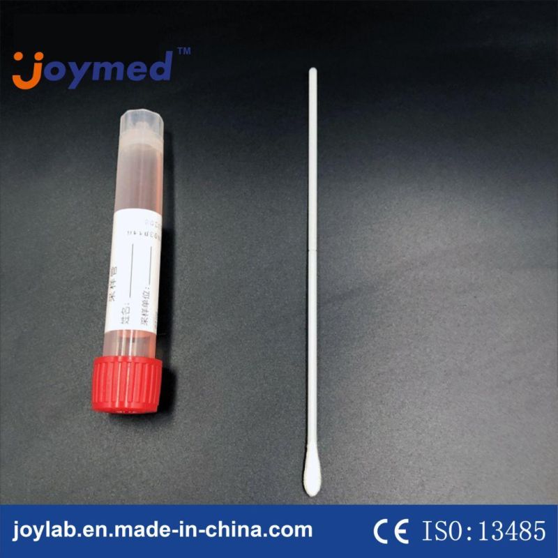 Viral Transport Tube with Vtm Flocked Swab