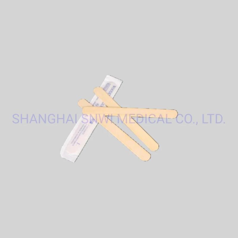 Medical Grade Hospital Use Disposable Wooden Tongue Depressor