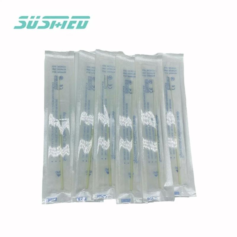 Sterile Nylon Flocked Nasal Swabs for Virus Sampling