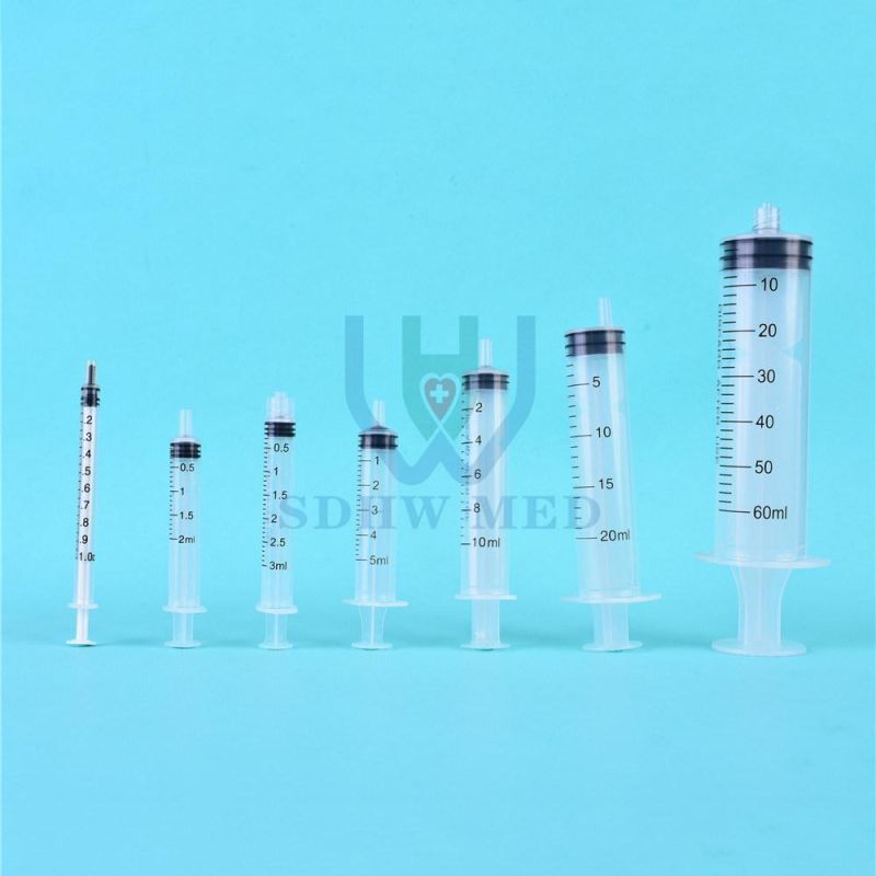 Disposable Oral Syringes Adult Use Food Syringe Hospital Children Oral Syringe with Tip Cap 10ml Oral