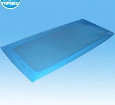 Medical Supplies Disposable Polyethylene CPE Bed Cover with Adjustable Elastic