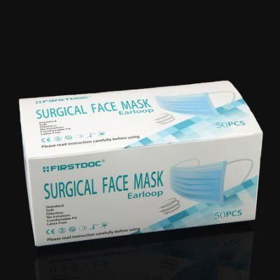 Best Protection Bfe 98% Ear-Loop Surgical Face Mask for Virus