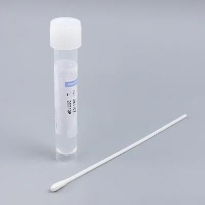 Disposable Test Sample Viral Transport Medium Vtm with Swab