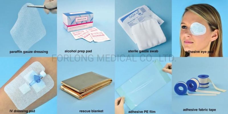 Non-Woven Super Absorbent Wound Dressing Adhesive Wound Dressing