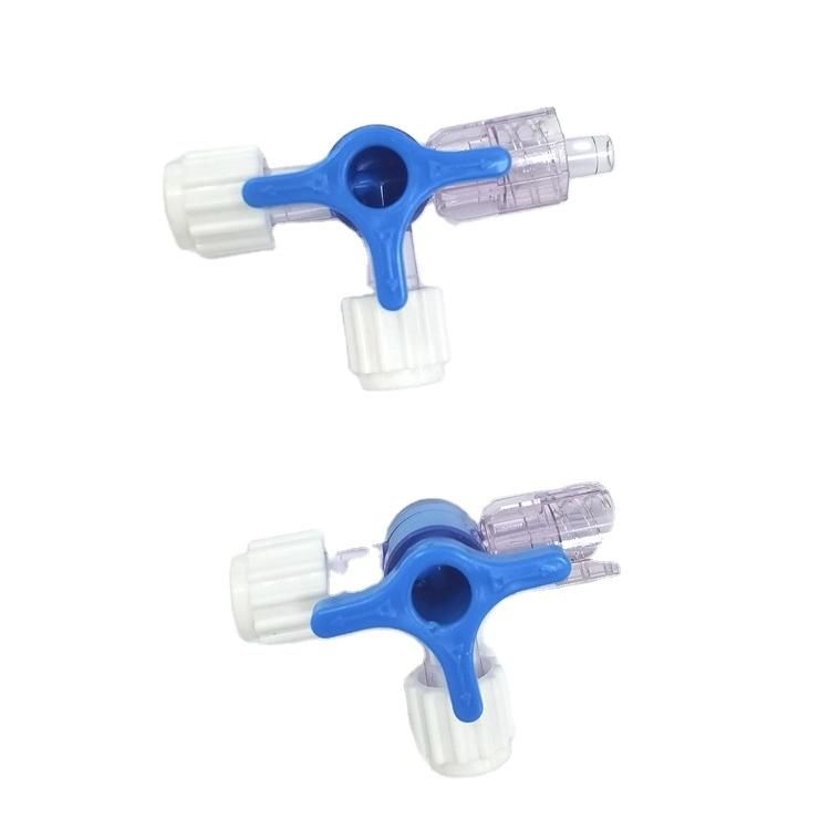 Health Disposable Medical Three Way Stopcock with Male Lock Adapter OEM Packing and CE Approval