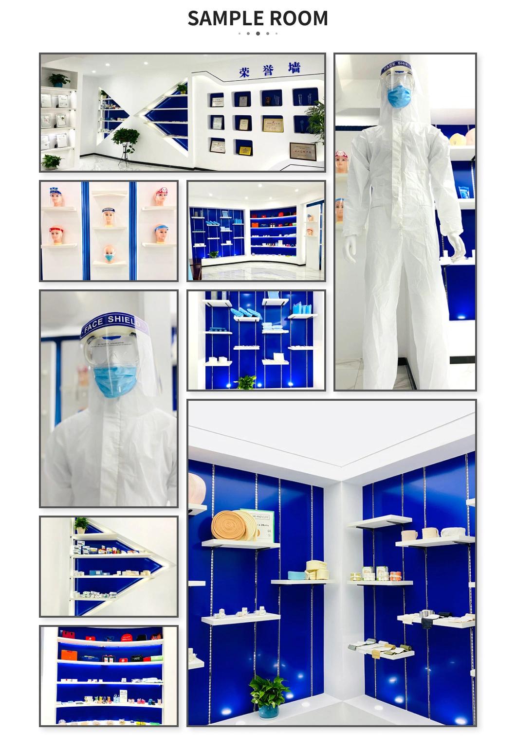 Mdr CE Approved China OEM High Quanlity Protective Face Shield with Free Latex Belt