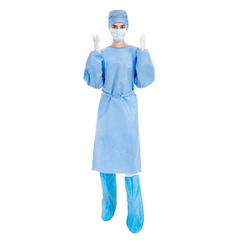 Disposable Surgical Suit Grade 3 45g Sterile Surgical Clothing