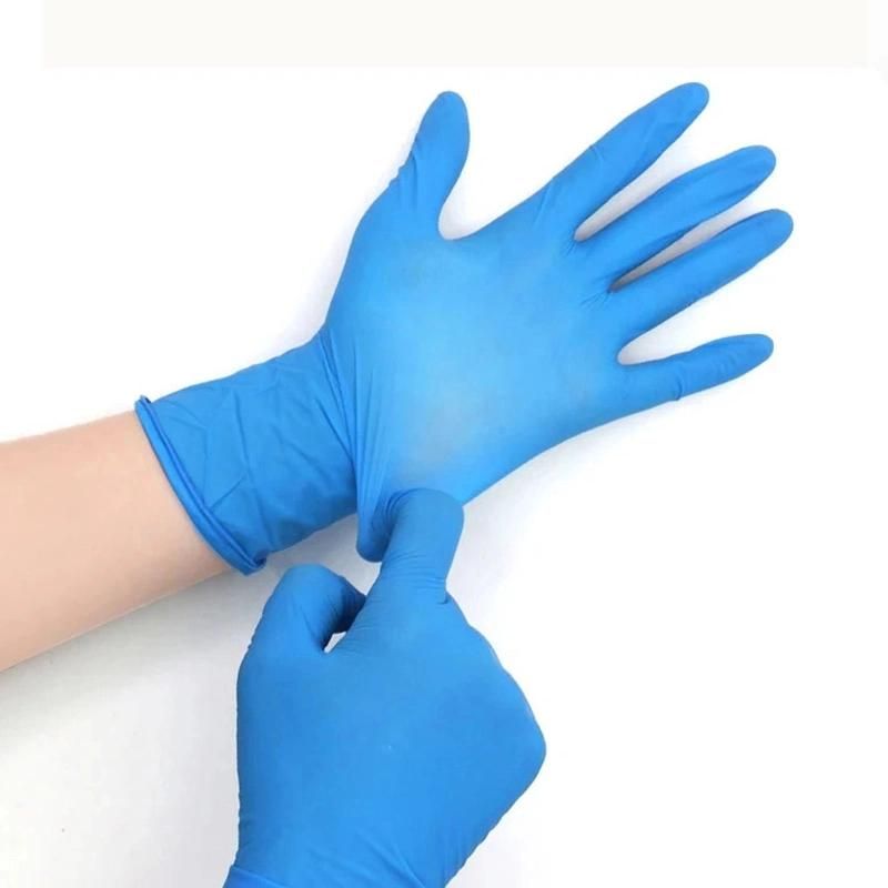 Safety Nitrile Gloves Disposable Medical Gloves Hospital Surgical Glove