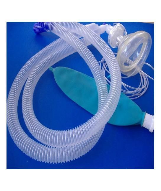 Disposable Medical Coaxial Anaesthesia Breathing Circuit with Hmef Filters