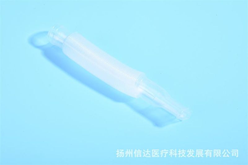 Medical Disposable Nebulizer Tube, Suction Tube Nebulizer Connected to Retractable Threaded Tube, Corrugated Tube with Mouthpiece, Nebulizer Tube