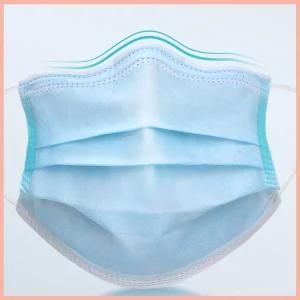 3ply Disposable Surgical Masks Medical Surgeons Use Three Layers of Breathable Anti-Virus Droplet for Adult Use with Ce