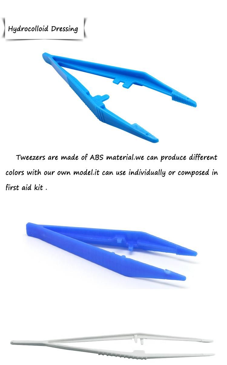 Hospital Medical Disposable Tweezers Plastic Forceps