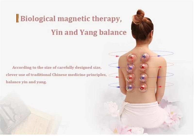 Hand Pump Vacuum Cupping Set Female Therapy Facial