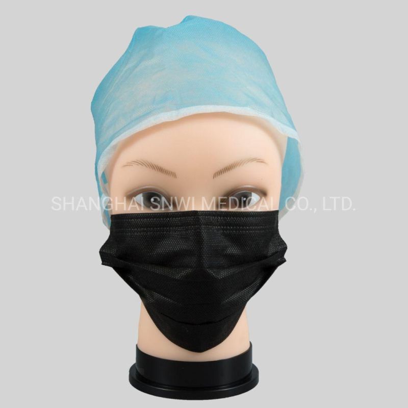 Disposable 3 Ply Nonwoven Civil Face Mask Protective Face Mask Fashion Medical Mask Meltblown Mask/Blue and White/Gauze Mask/Breathing Mask