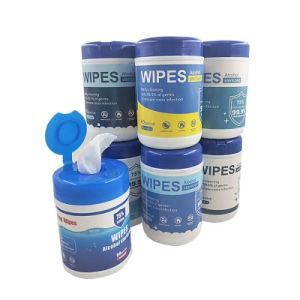 Bulk Price, in Stock, Canister Packed Antiseptic Wipes