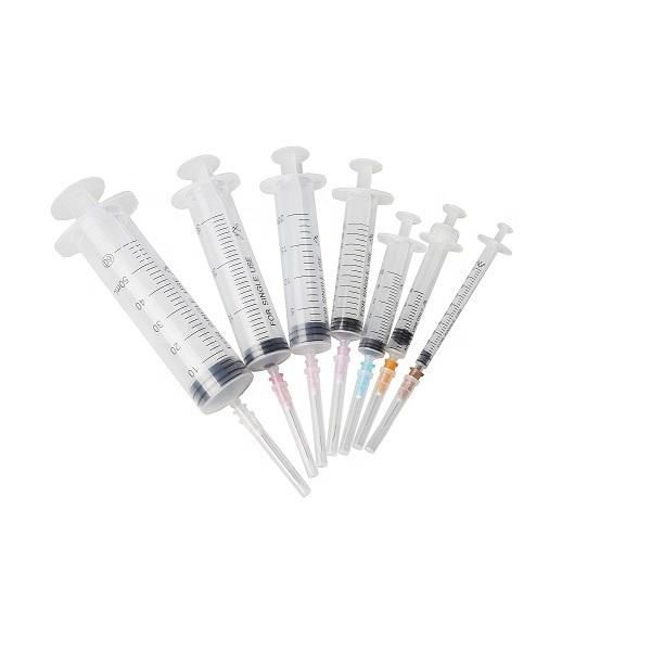 Custom Made CE ISO OEM Plastic 1ml 2ml 3ml 5ml 10ml 20ml 50ml 60ml Syringes 1ml