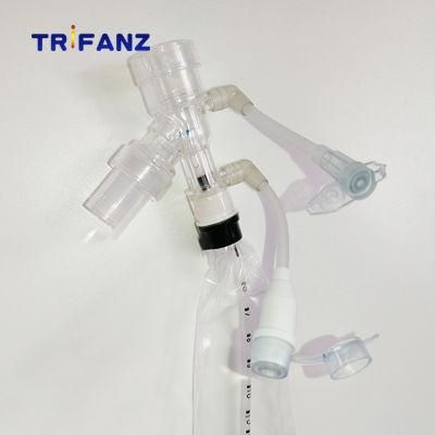 Hospital Sterile Disposable Closed Sputum Suction Catheter Tube