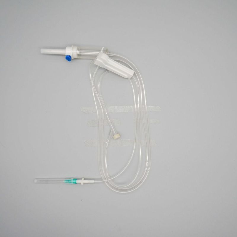 Infusion Set Luer Slip Luer Lock Disposable IV Set with CE