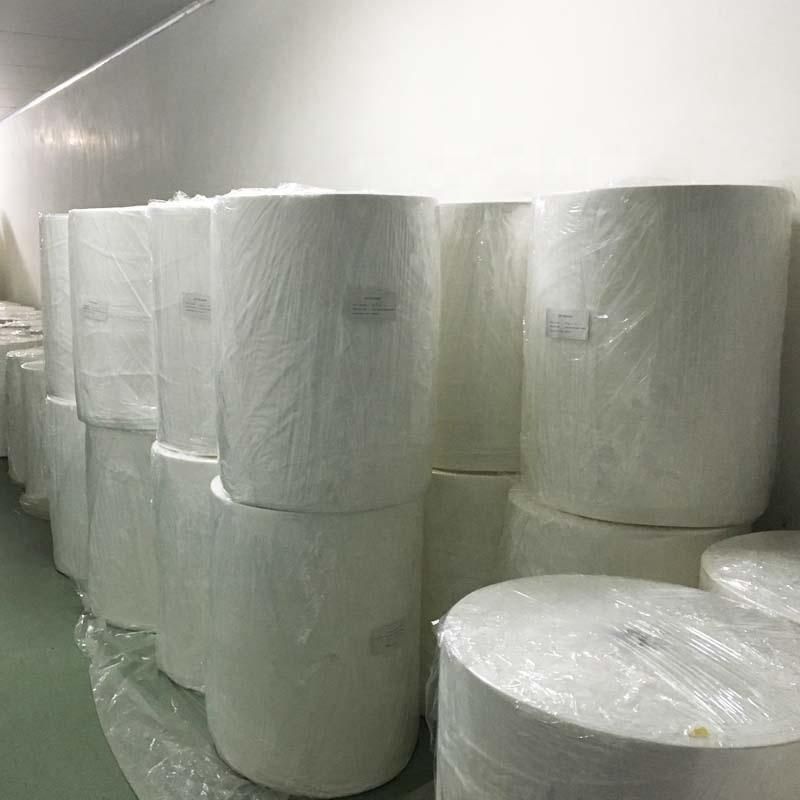 90cm X 100m Cotton Gauze Roll/100% Bleached Cotton Absorbent Jumbo Gauze Roll Manufacturer with CE