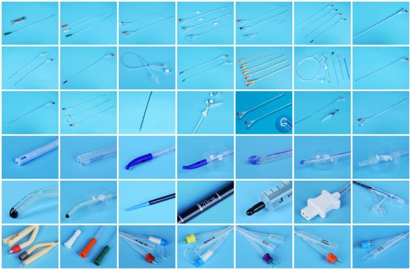 Silicone Foley Catheter with Temperature Sensor / Probe