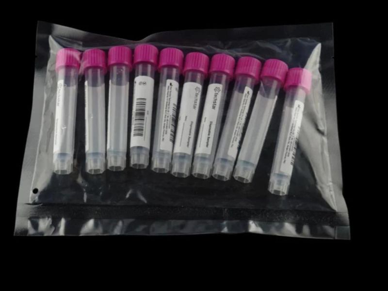 Techstar Universal Transport Sampling Nasal Flocked Swab Collecting Test Kit with Disposable