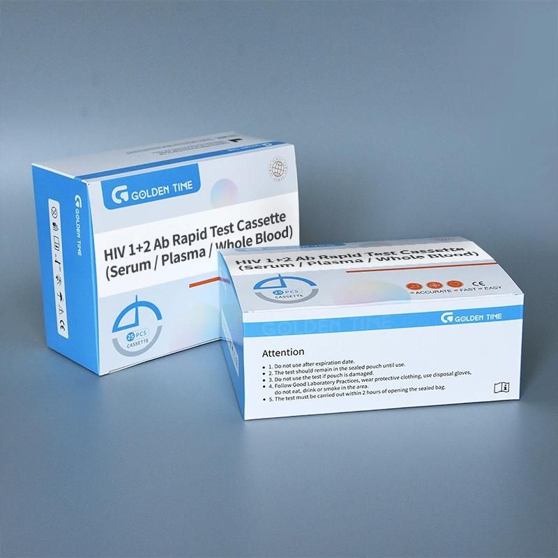 Equipment Medical HIV 1/2 Rapid Test Kit Medical Test