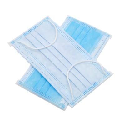 Manufacturer Direct Medical Grade Non-Woven Fabric Disposable 3 Ply Earloop Face Mask