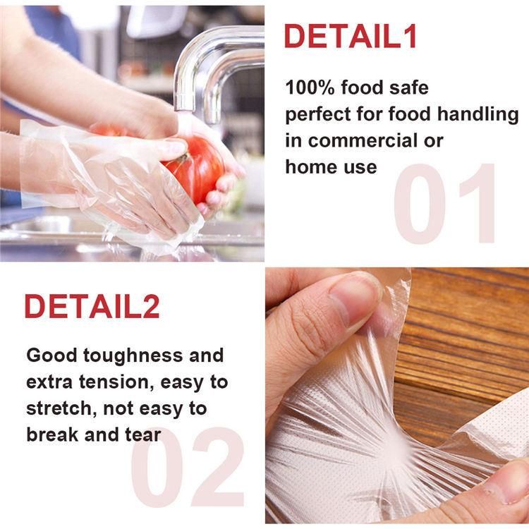 Medical Gloves HDPE/LDPE Gloves, Disposable Plastic PE Gloves