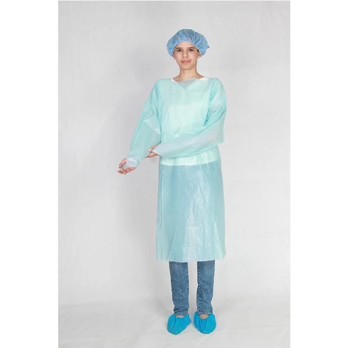 High Quality Disposable PP/SMS/PP+PE/CPE Isolation Gown Level 1/2/3/4 Gown