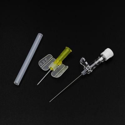 14/16/18/20/22/24G Safety Butterfly Type IV Cannula Catheter with Injection Port I. V. Cathether