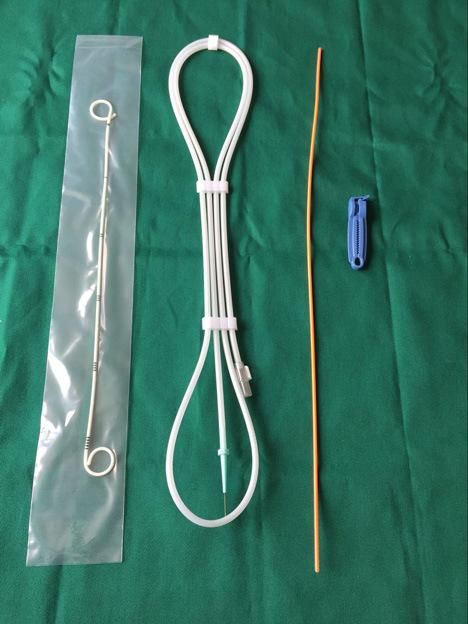 Urology Ureteral Pigtail Ureteral Stent Set with CE Certificate