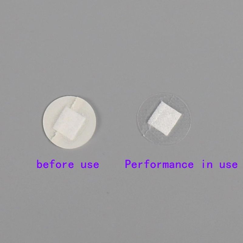 Dia 22mm Clear Color Breathable Waterproof Plastic PE Wound Dressing First Aid Round Plaster