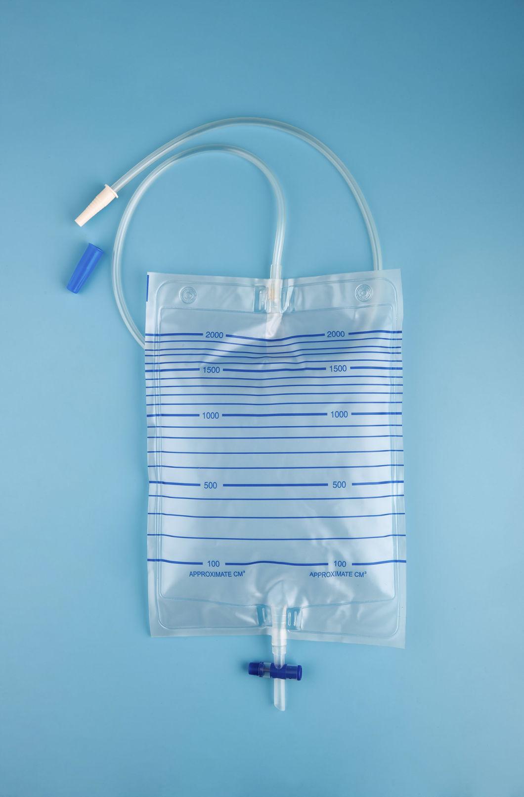 CE ISO Certificate Medical Grade PVC Sterile Urine Drainage Bag