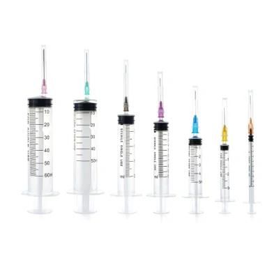 Medicine Syringe Medical Lock Syringe 3 Parts Syringe Disposal