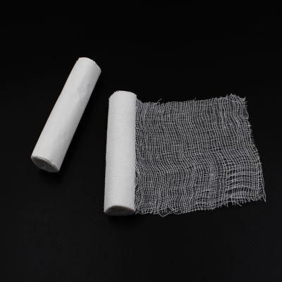 Disposable Medical Hospital Gauze Supply Skin Color High Elastic Cotton Crepe Bandage Factory with CE FDA Approved