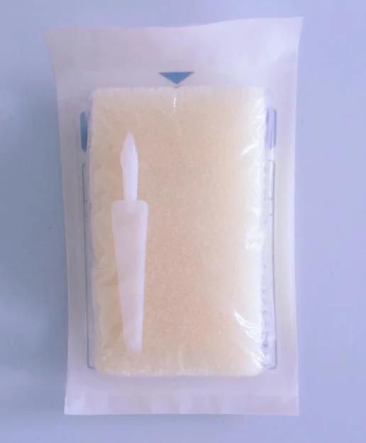 Disposable Surgical Hand Brush with Povidone Iodine CE Medical Scrub Brush