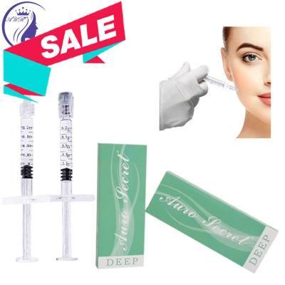 2ml 5ml Lip Eye Wrinkle Syringe Ha Filler Hyaluronic Acid Gel Filler Injection Dermal Filler