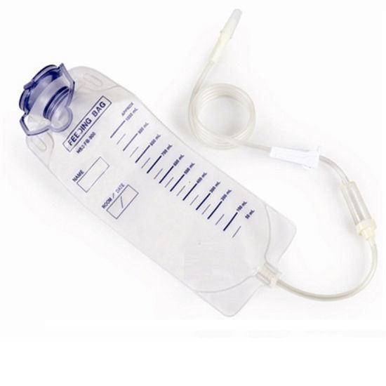 CE/FDA Disposable Medical PVC Feeding Bag