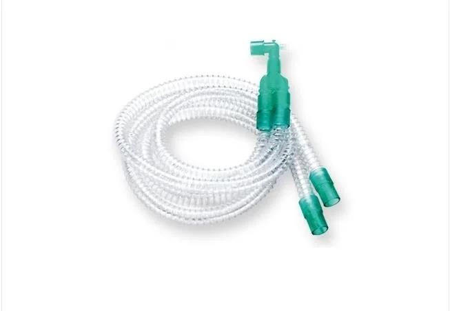 Disposable Medical Reinforced Anaesthesia Breathing Circuit with Hmef Filters