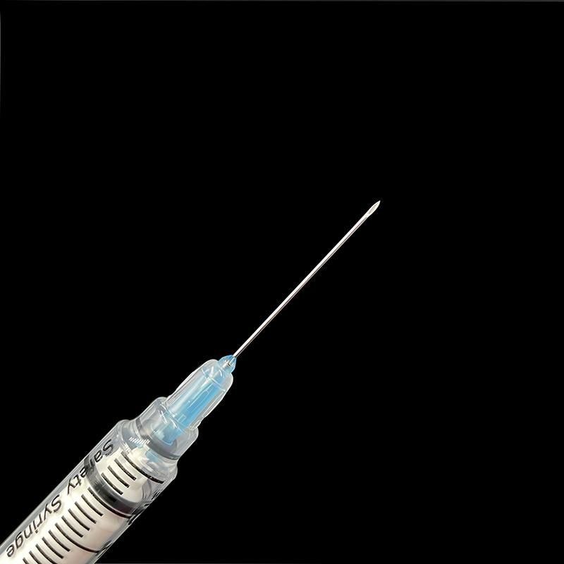 Hypodermic Auto-Retractable Safety Syringe Retraction Needle with CE Certified