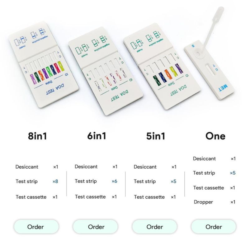 Alps Medical Grade Rapid Drug Kit Cassette Test Strip