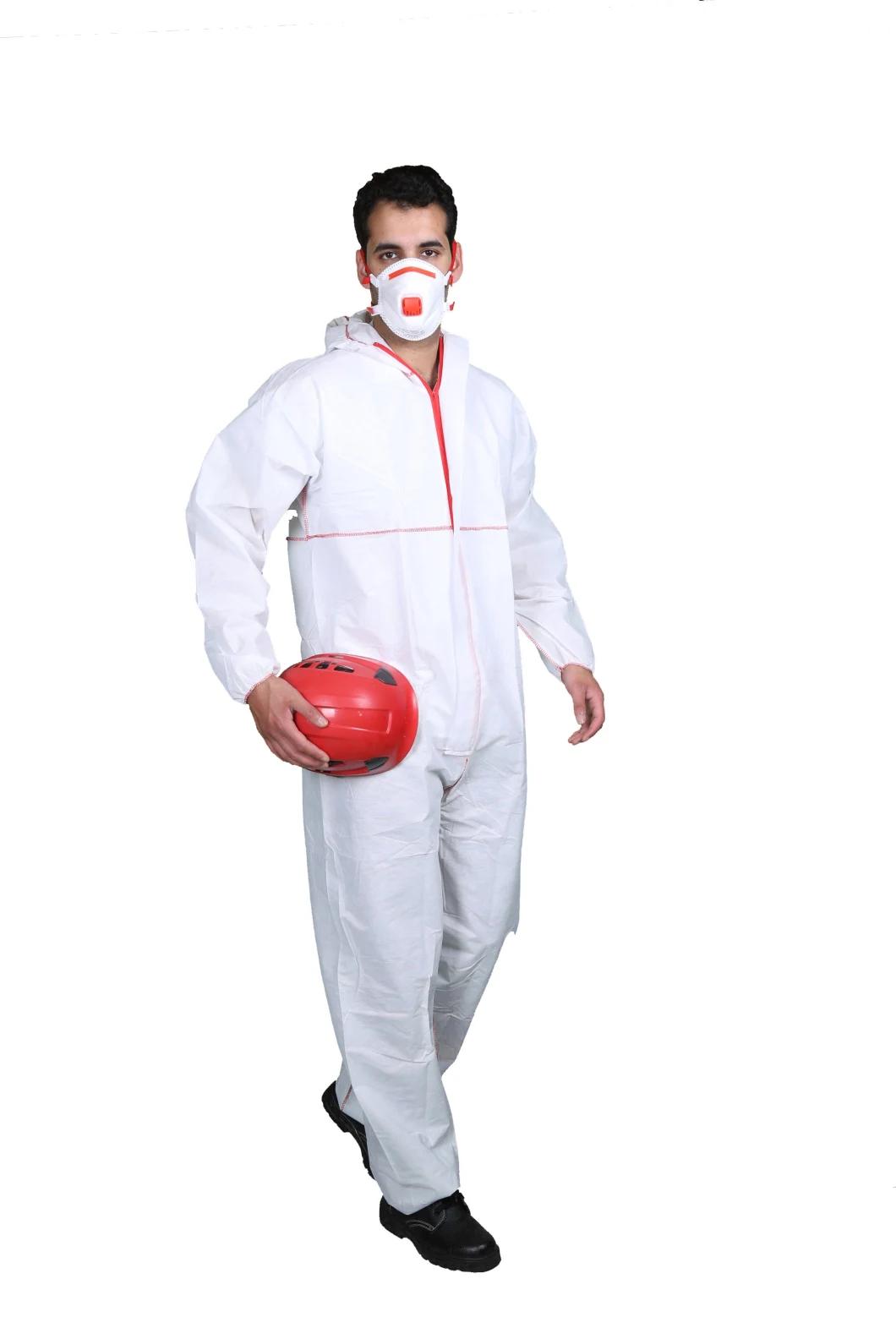 Disposable Exposure Suit Protective Clothing Coverall Suits