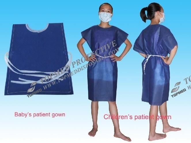 Disposable Patient Gowns, Nonwoven Spp/SMS Hospital Patient Gowns