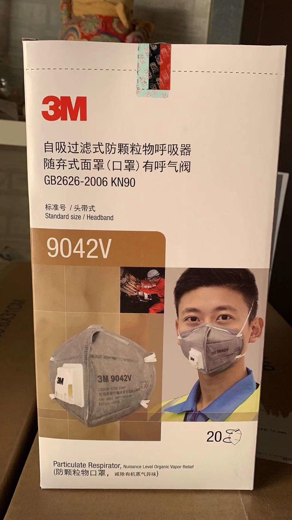 3m 8210 Ffp2 Kn95 R95 9502V/9501/8210/1860/9541V/9001/9002/9577/P95facial Mask, Few in Stock Medical Surgical Dust Respirator Protective N95 Mask