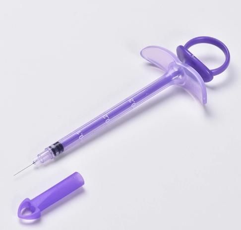 Beauty Salon Syringe Butyl Rubber Luer Lock Syringe