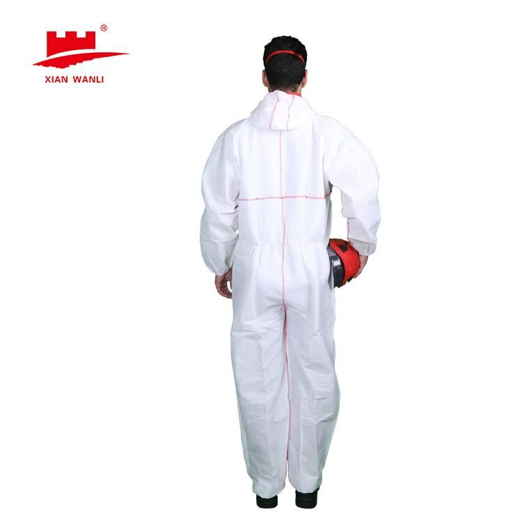 Free Sample ISO CE Manufacturers Waterproof Disposable Microporous Nonwoven Coverall