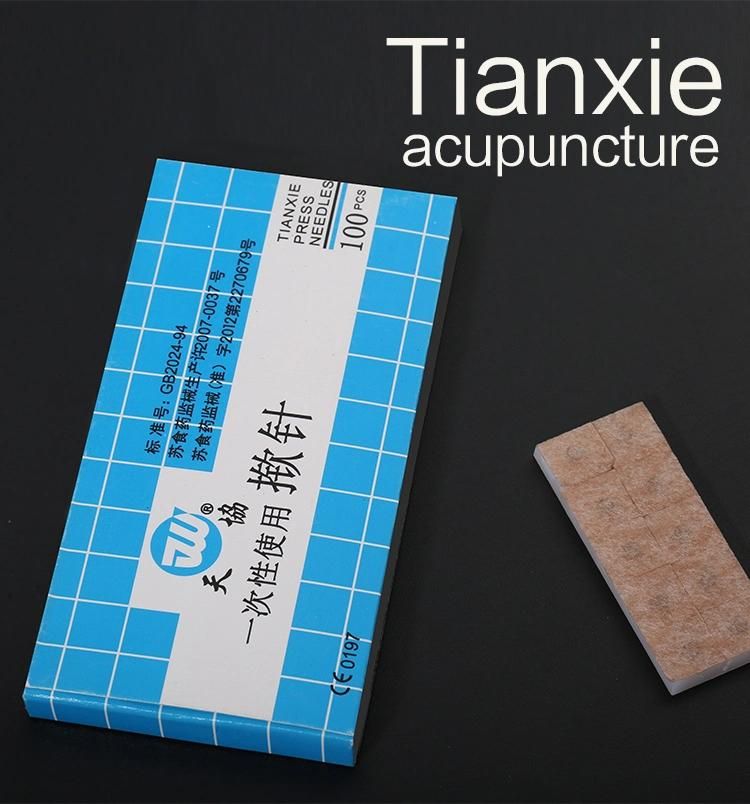 Factory Price Trade Asssurance Acupuncture Press Needle Disposable Ear Press Needles Sterile Press Acupuncture Needles for Beginners