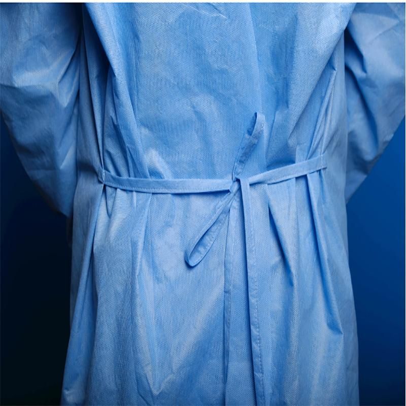 Factory Wholesale Price Sterile Disposable Nonwoven Surgical Gown Isolation Clothes