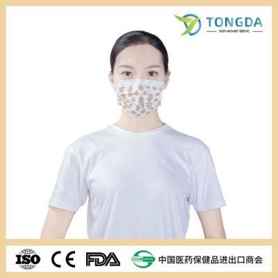 Delivery Fast Cute Disposable 3 Ply Face Mask for Sale /Cartoon Masks for Adult/Children Protective Mask Face