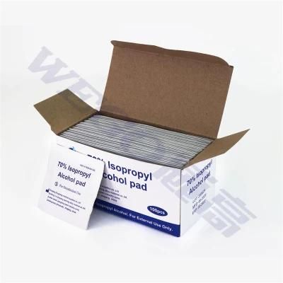 Portable 100PCS/Box Alcohol Swab Pads